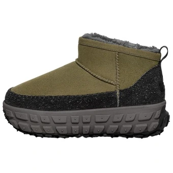 Угги UGG мужские из воловьей кожи оливковые короткие | Китай.рф