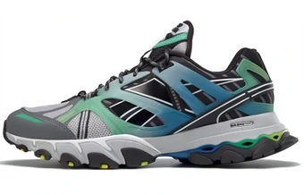 Кроссовки Reebok Dmx Trail Shadow серо-зеленые | Китай.рф