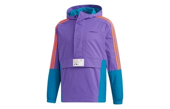 Ветровка adidas neo мужская фиолетовая с молнией | Китай.рф