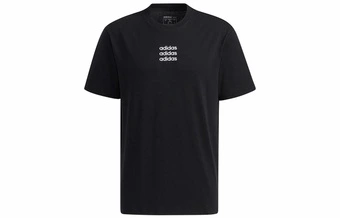 Футболка adidas neo Comfort Essentials Plus мужская, черная | Китай.рф