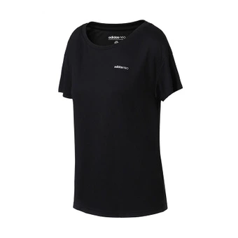 Футболка adidas neo женская черная | Китай.рф