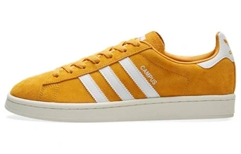 Кроссовки adidas originals Campus, унисекс, желто-белые | Китай.рф