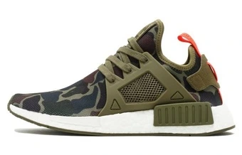 Кроссовки adidas Originals NMD XR1 Olive Duck Camo зеленые | Китай.рф