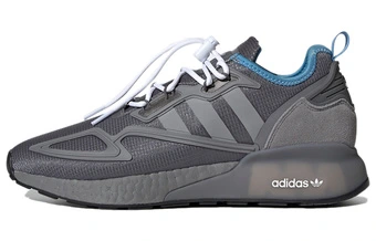 Кроссовки adidas Originals ZX 2K Boost серые унисекс | Китай.рф