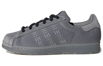 Кроссовки adidas Originals Superstar серые с кошачьим принтом | Китай.рф