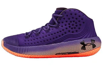 Кроссовки для баскетбола Under Armour HOVR Havoc 2 мужские фиолетовые | Китай.рф