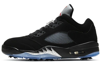 Кроссовки мужские Jordan Air Jordan 5 Low Golf Black Metallic | Китай.рф