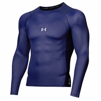Толстовка облегающая мужская Under Armour с круглым вырезом и принтом логотипа | Китай.рф