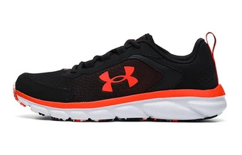 Кроссовки Under Armour детские для бега, черно-красные, для подростков | Китай.рф