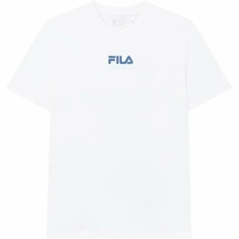 Футболка FILA Filaya мужская белая с принтом | Китай.рф