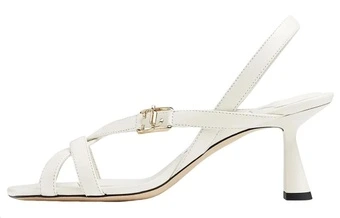 Слайд-сандалии Jimmy Choo Jess 65mm из кожи | Китай.рф