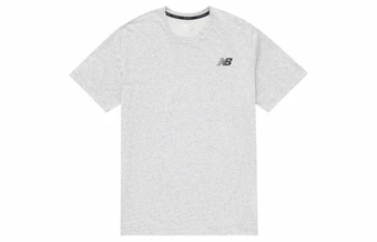 Футболка New Balance Heathertech мужская серая | Китай.рф