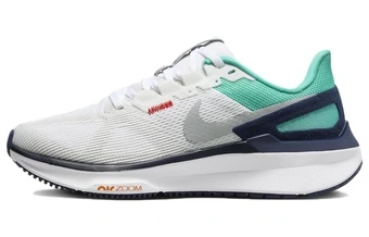 Кроссовки для бега Nike Zoom Structure 25 женские, бело-зеленые | Китай.рф