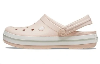 Клоги Crocs круглоносые дышащие женские розовые | Китай.рф