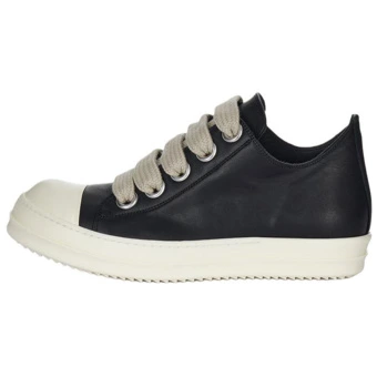 Кроссовки для скейтборда Rick Owens Jumbo Low Top женские черные | Китай.рф