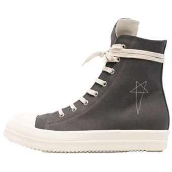 Кеды Rick Owens DRKSHDW высокие из парусины | Китай.рф
