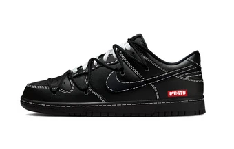 Кроссовки Nike Dunk TS Black Warrior для скейтборда, мужские, чёрно-белые | Китай.рф