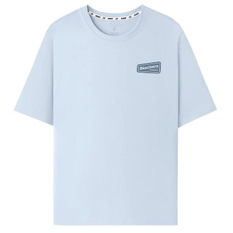 Футболка Skechers унисекс Crew Neck Iodine Blue/026P | Китай.рф