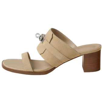 Шлепанцы HERMES Ninon Slide Slippers для женщин | Китай.рф