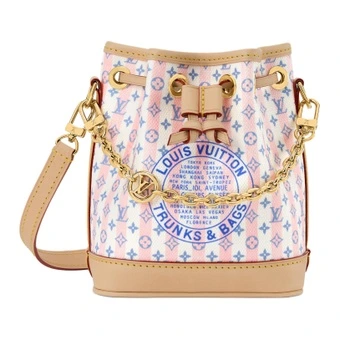 Сумка Louis Vuitton Nano Noe через плечо, женская, мультиколор | Китай.рф