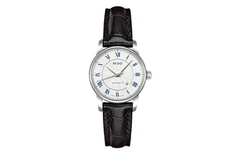 Женские часы MIDO Baroncelli с автоподзаводом, 29 мм, кожаный ремешок | Китай.рф