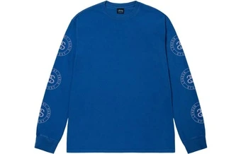 Футболка мужская Stussy с длинным рукавом и принтом | Китай.рф