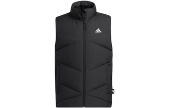 Жилет adidas с пуховым наполнителем, мужской, черный | Китай.рф