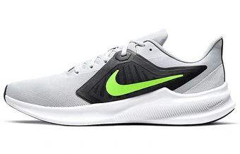 Кроссовки Nike Downshifter 10 мужские серо-черно-зеленые | Китай.рф