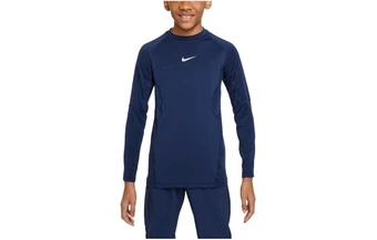 Футболка Nike Dri-FIT Long-Sleeve Top для детей, синяя | Китай.рф