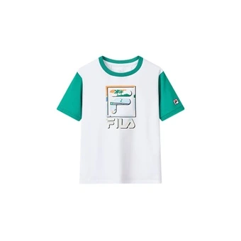 Детская спортивная футболка FILA KIDS с круглым вырезом | Китай.рф
