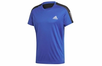Футболка adidas для бега с регланными рукавами мужская королевский синий | Китай.рф