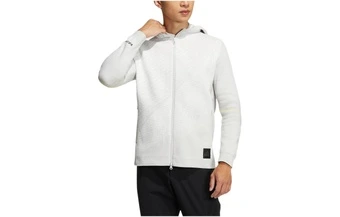Куртка adidas Primeknit Jkt мужская белая с молнией | Китай.рф