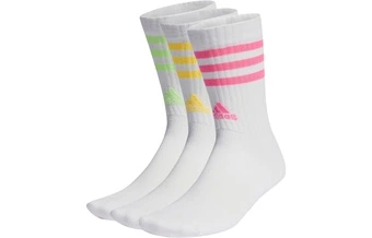 Носки adidas 3-STRIPES CUSHIONED CREW SOCKS 3 PAIRS с принтом, 3 пары | Китай.рф