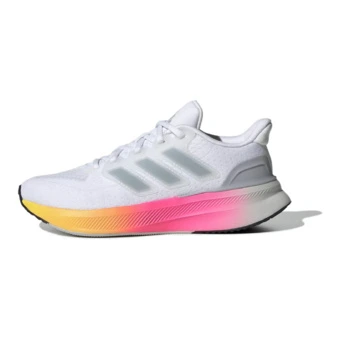 Кроссовки adidas ULTRARUN 5 детские серебристо-бело-черные | Китай.рф