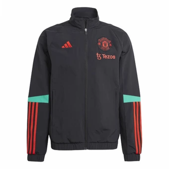 Футболка adidas Manchester United Tiro 23 Presentation черная | Китай.рф