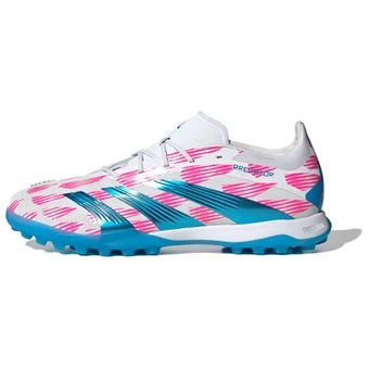 Футбольные бутсы adidas PREDATOR ELITE TF бело-розовые для искусственного газона | Китай.рф