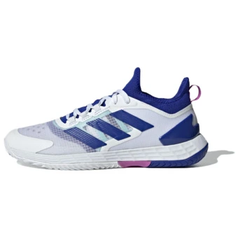Кроссовки adidas Adizero Ubersonic 4.1 теннисные, мужские, бело-сине-фиолетовые | Китай.рф