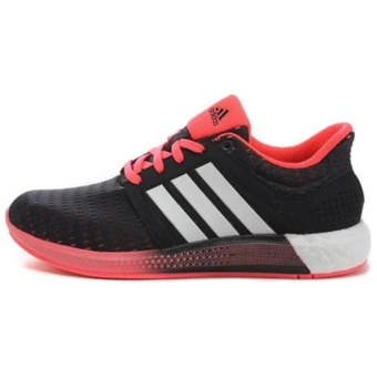 Кроссовки adidas женские черно-красные повседневные для бега | Китай.рф