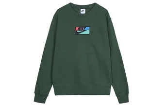 Толстовка Nike Club Fleece с буквами, мужская, холодный зеленый | Китай.рф