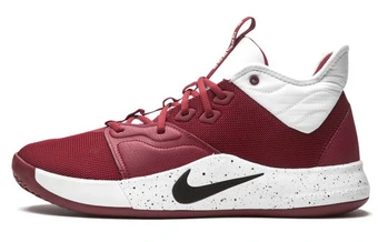 Кроссовки Nike PG 3 TB баскетбольные мужские бордовые | Китай.рф