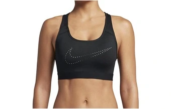 Спортивный топ Nike с принтом логотипа, женский, черный | Китай.рф