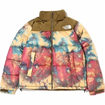 Пуховик The North Face Nuptse мужской с камуфляжным принтом | Китай.рф