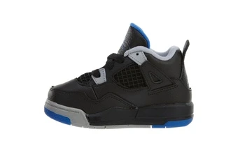 Кроссовки Jordan Air Jordan 4 Retro TD для малышей, черные, средний подъем | Китай.рф