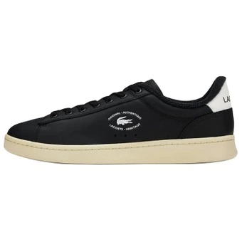 Кроссовки LACOSTE мужские черные кожаные | Китай.рф