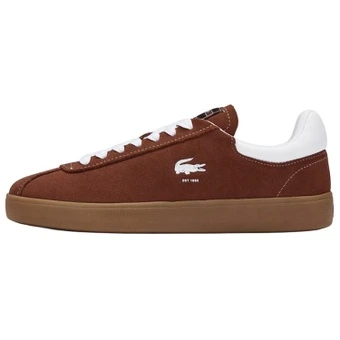 Кеды LACOSTE женские коричневые модные с крокодилом | Китай.рф