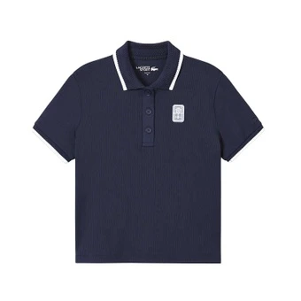 Теннисная рубашка LACOSTE French Crocodile женская с коротким рукавом | Китай.рф