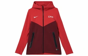 Куртка Nike спортивная с капюшоном, красная мужская | Китай.рф