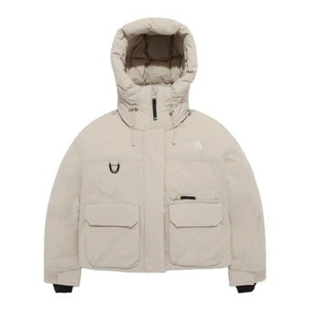 Пуховик женский The North Face W's Opus RDS с капюшоном, бежевый | Китай.рф