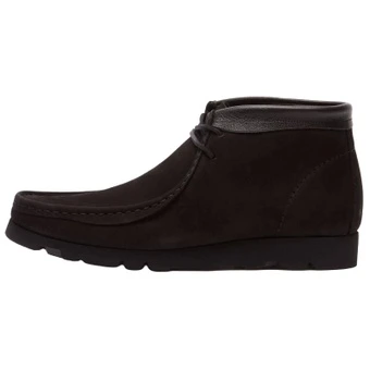Короткие сапоги Clarks унисекс чёрные | Китай.рф