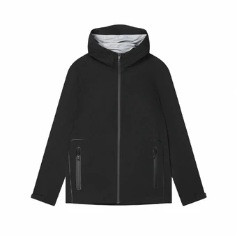 Куртка FILA Men's Jet Black Hooded Hard Shell | Китай.рф